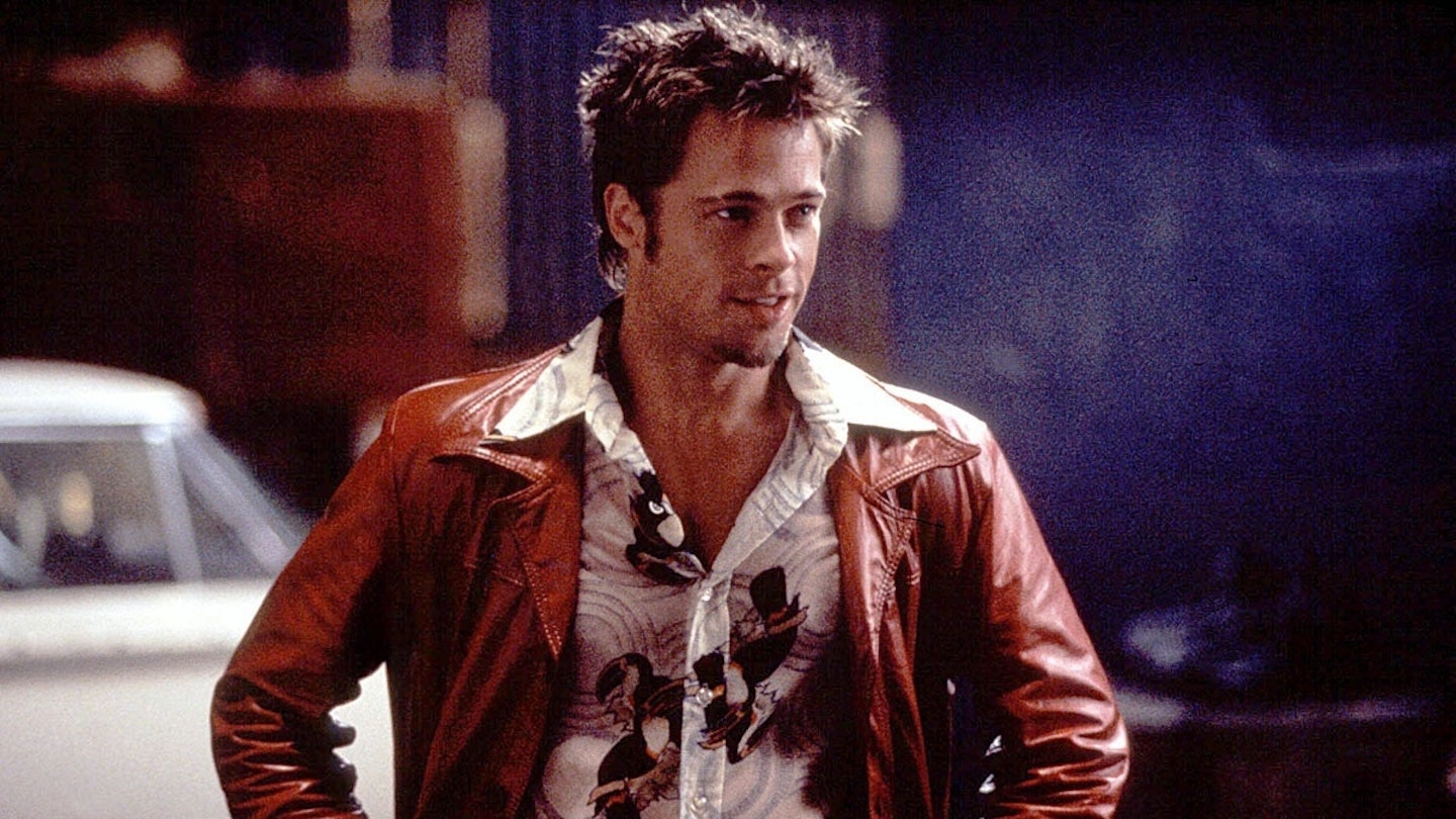 Brad Pitt as Tyler Durden in Fight Club