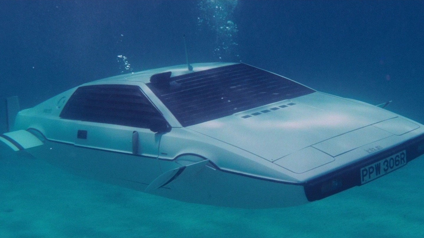 The Lotus Esprit in The Spy Who Loved Me 