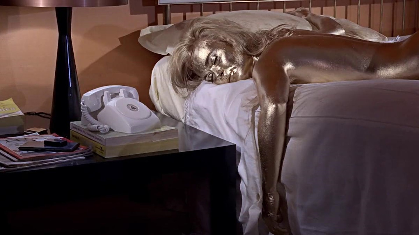Shirley Eaton as Jill Masterson in Goldfinger (1964)