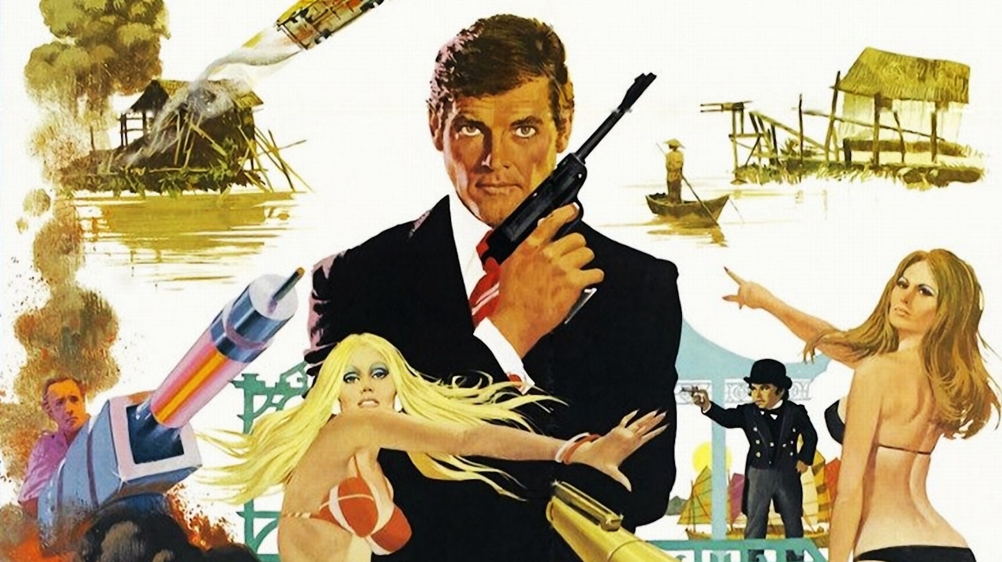 The Man With The Golden Gun Poster