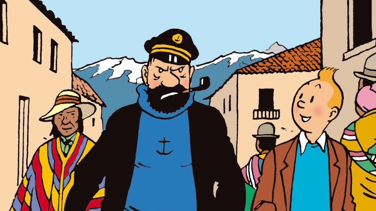 Captain Haddock from the Tintin series