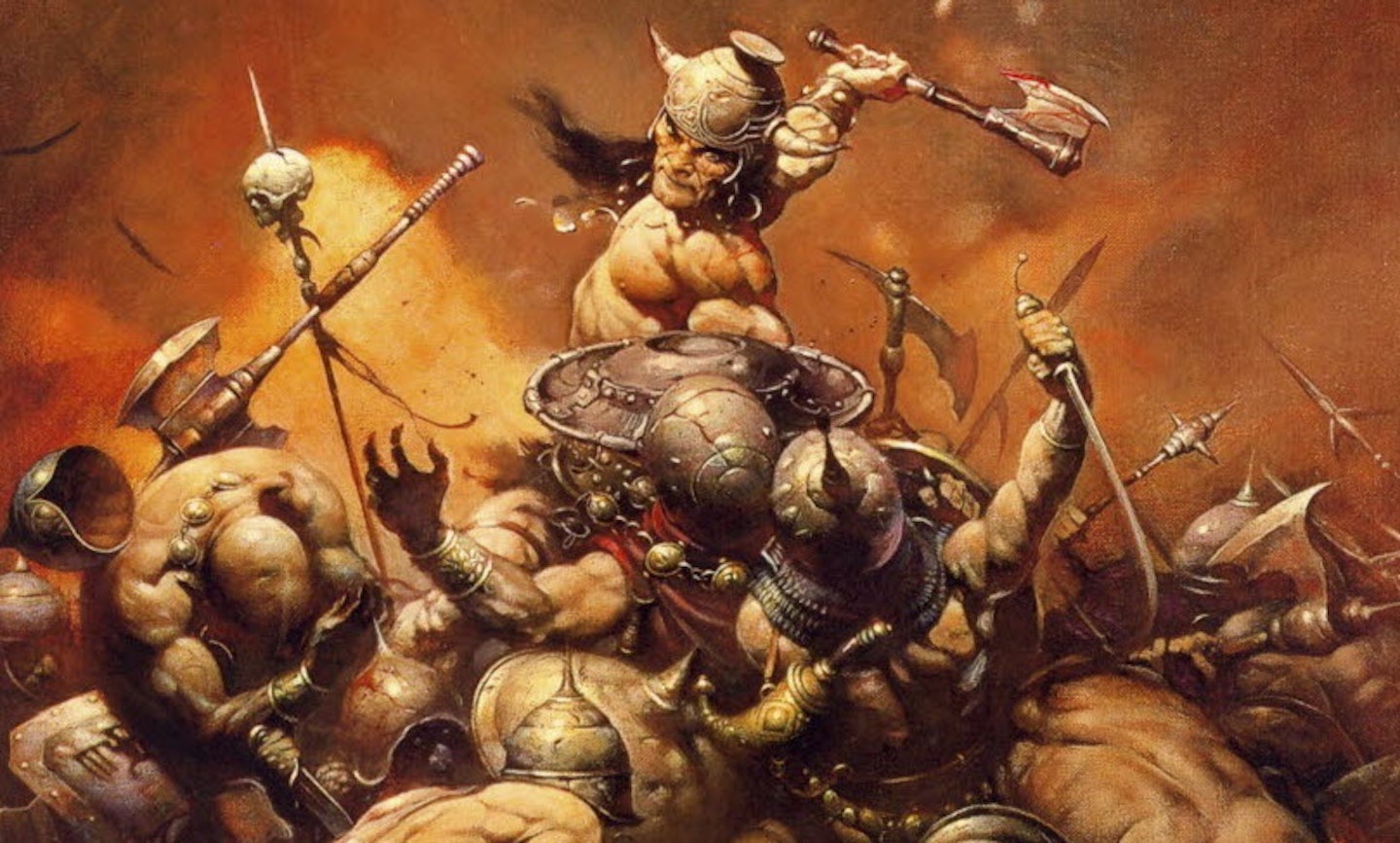 Conan the Destroyer by Frank Frazetta