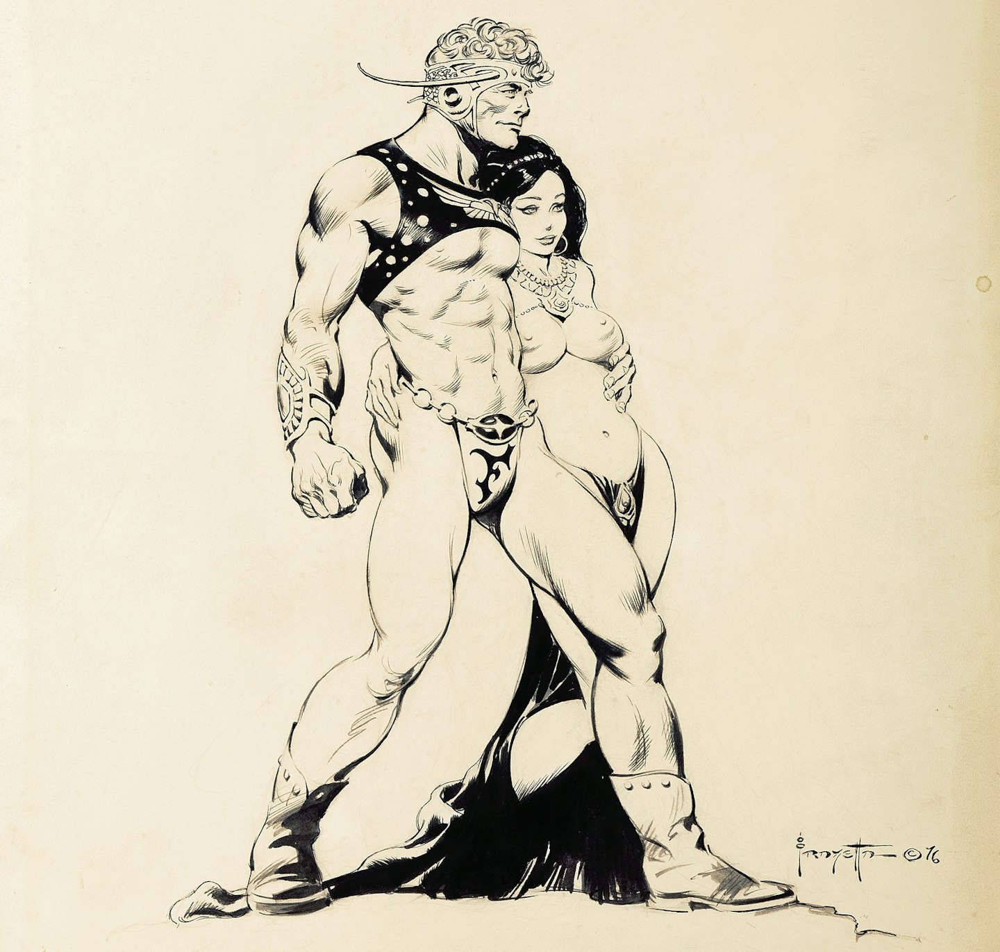 Flash Gordon / Princess of Mongo by Frank Frazetta