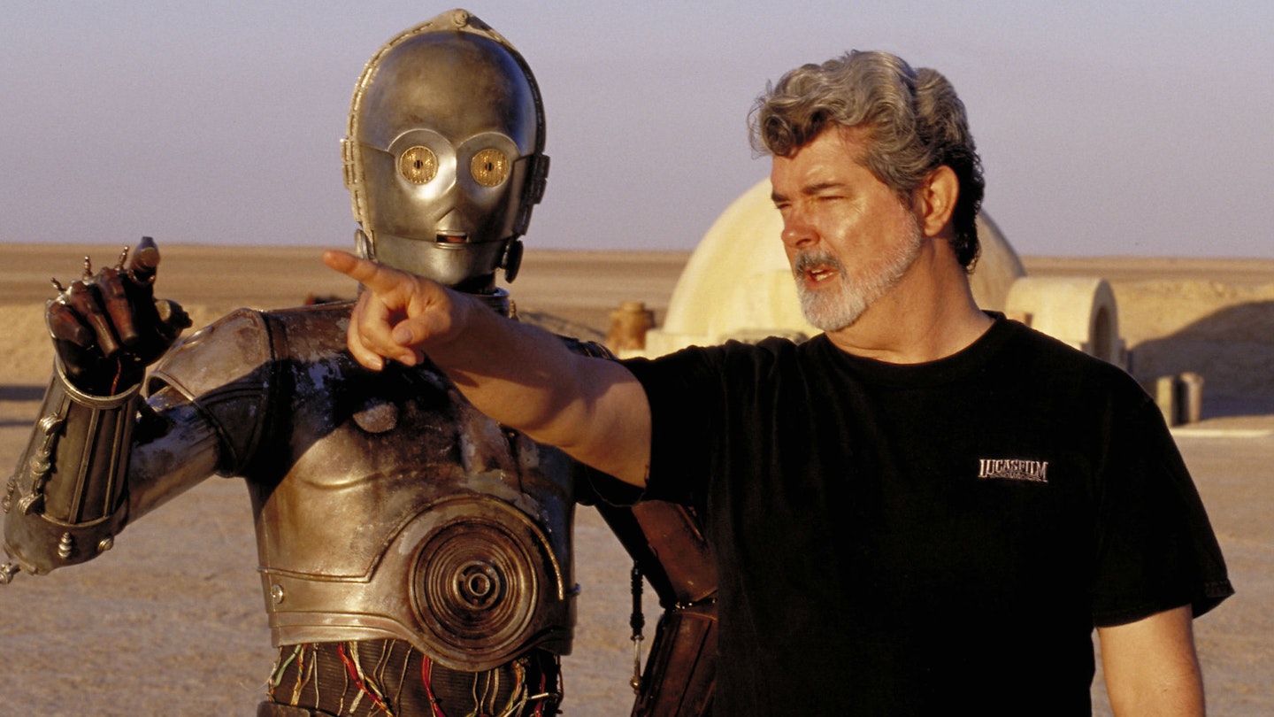 Lucas and Threepio