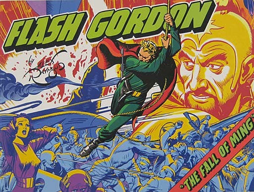 Brand New Flash Gordon CD Clock Superhero Action Movies Nice!! 