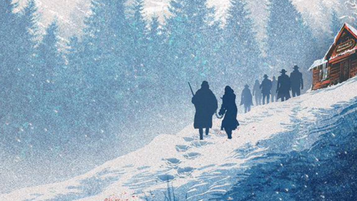 hateful eight poster trailer comic con