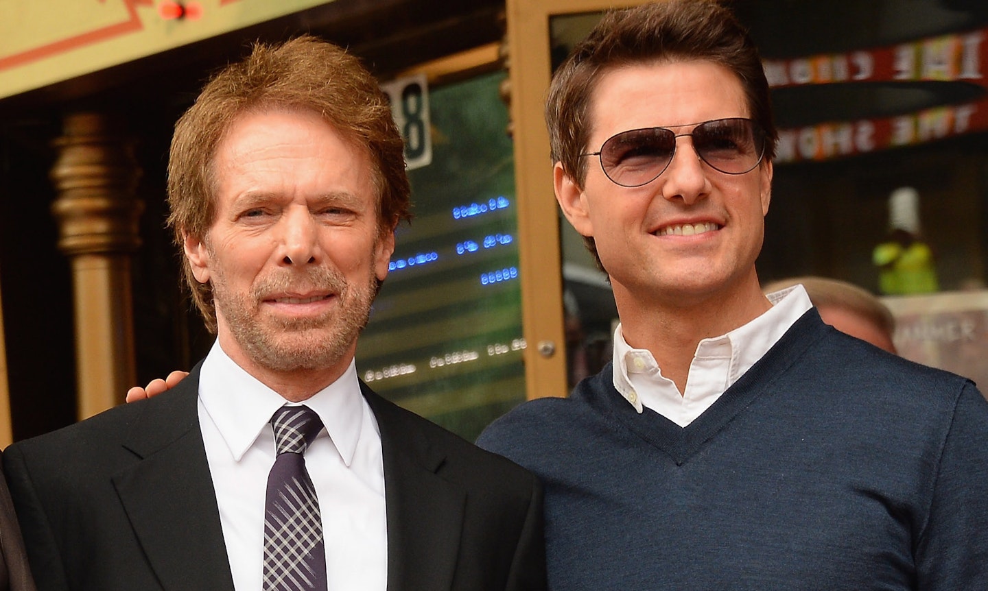 Tom Cruise honours Jerry Bruckheimer on the Hollywood Walk Of Fame