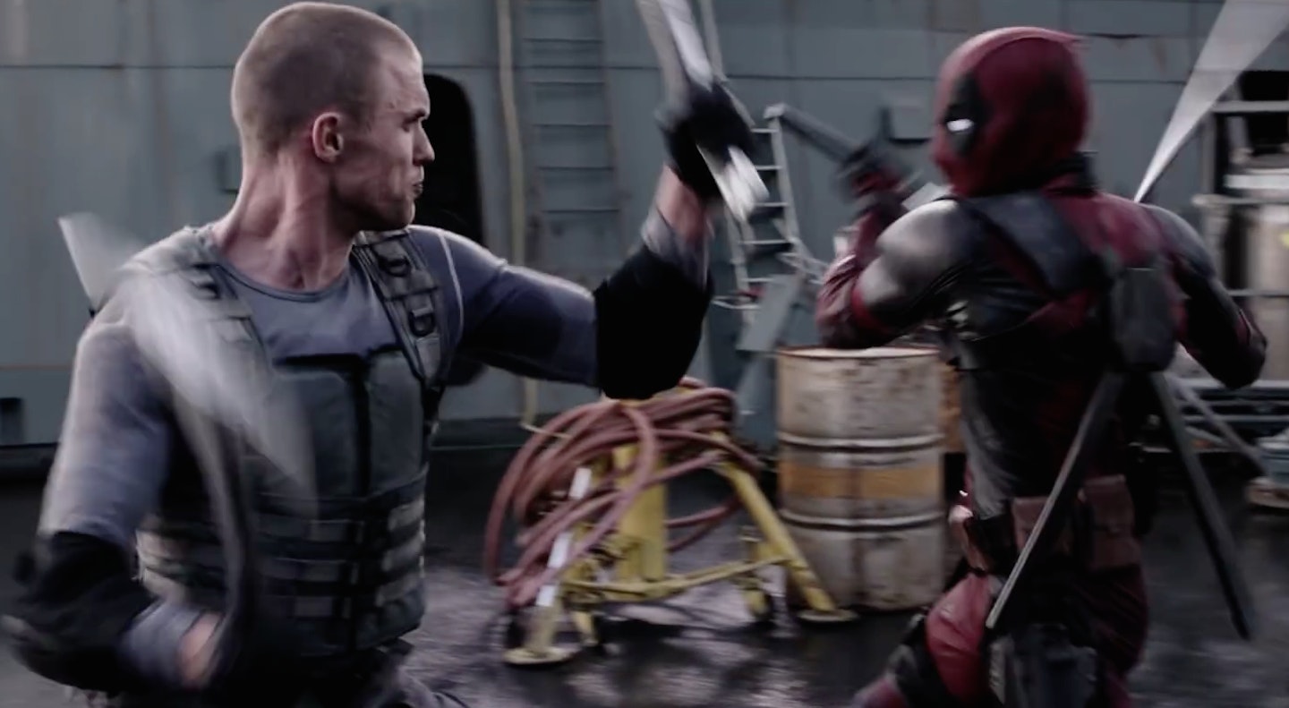 Ed Skrein as Ajax in Deadpool