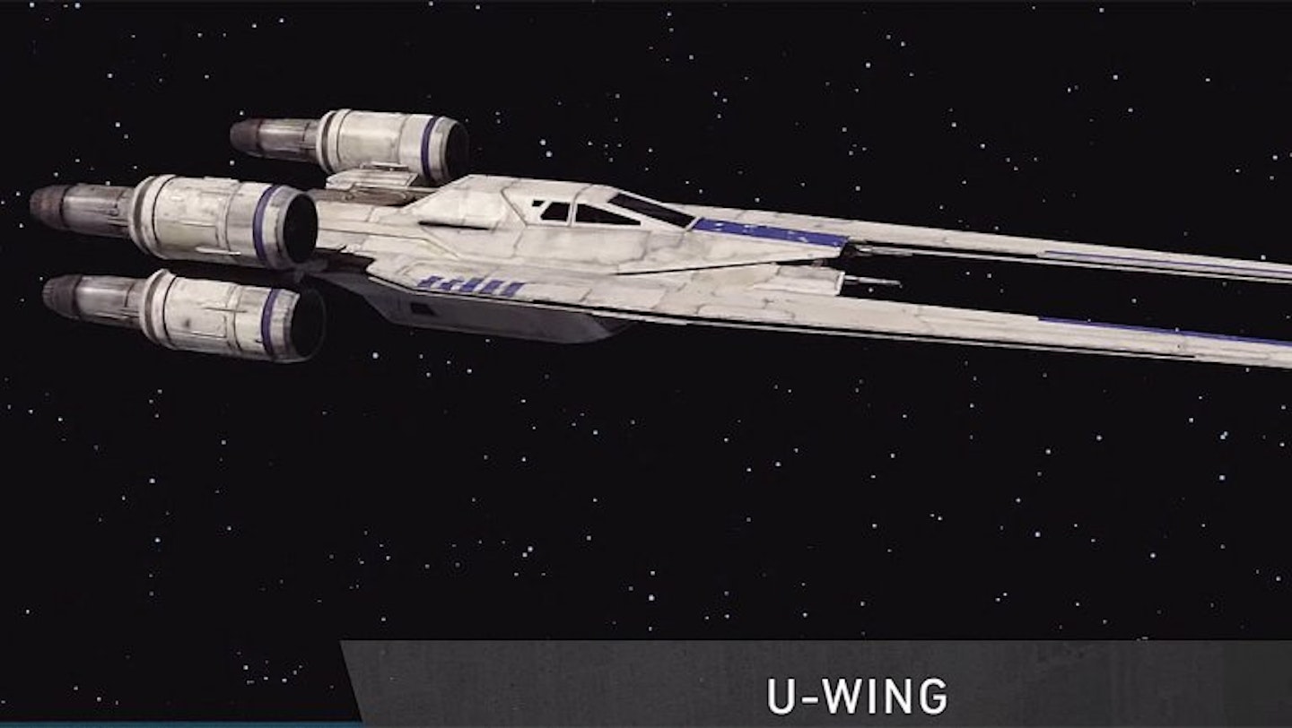 U-Wing ship from Rogue One: A Star Wars Story