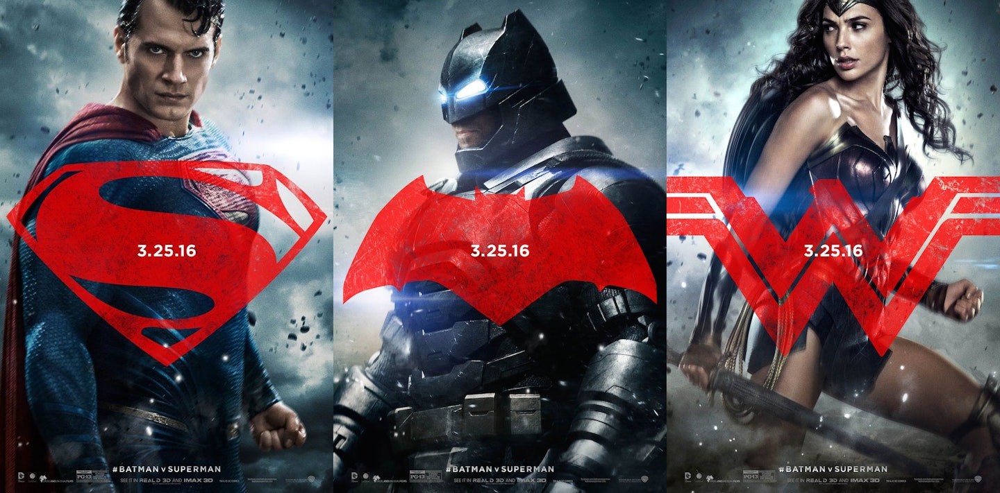 Batman V Superman posters - set