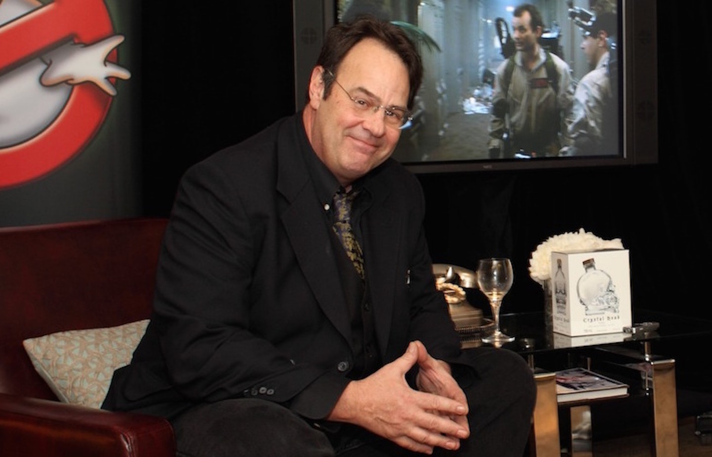 Dan Aykroyd promoting Ghostbusters Video Game