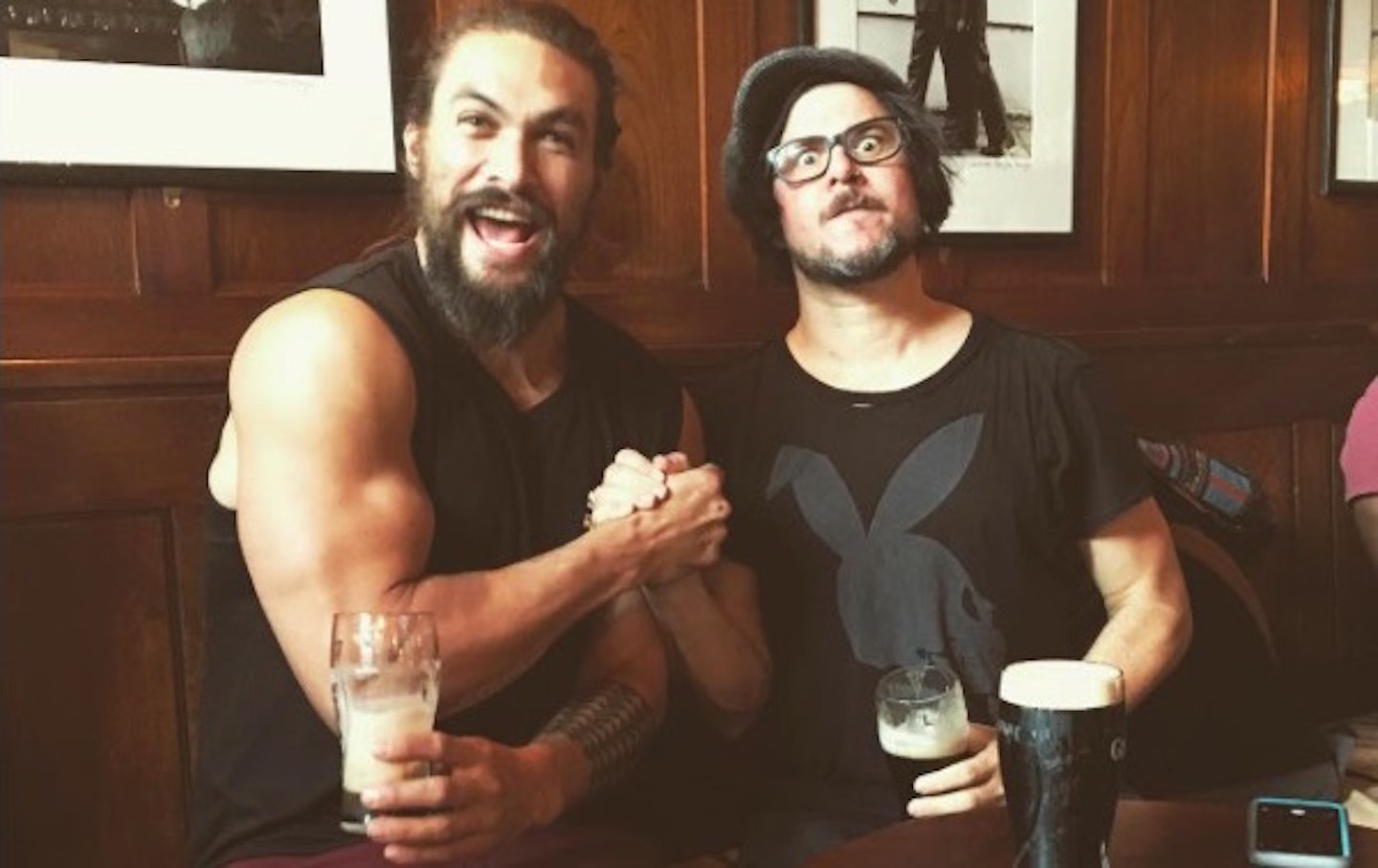 Jason Momoa and Corin Hardy