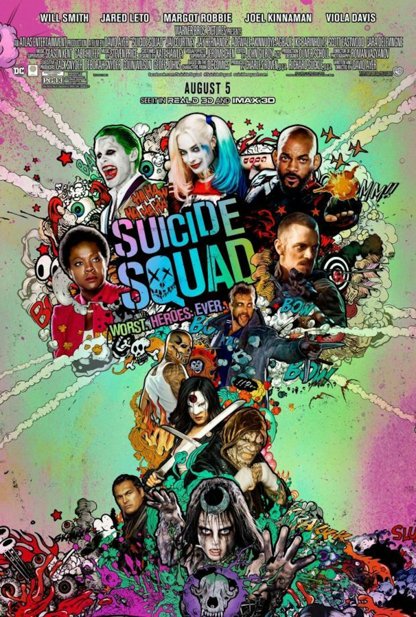New Suicide Squad poster