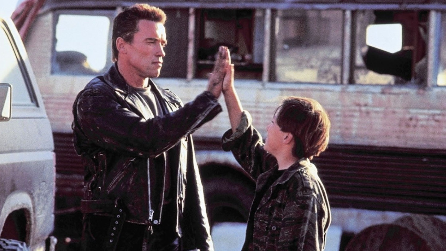 Schwarzenegger in Terminator 2: Judgment Day