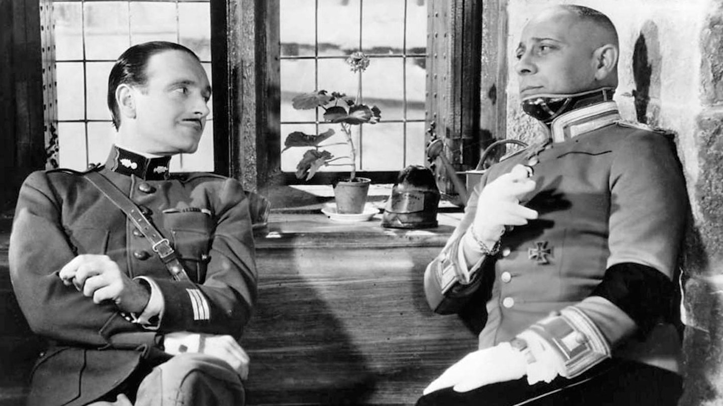  Erich von Stroheim and Pierre Fresnay in Le Grande Illusion