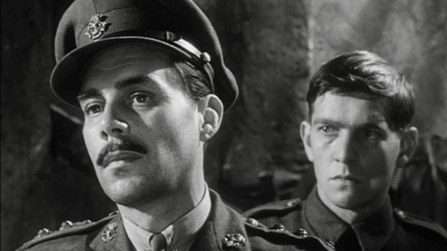 Dirk Bogarde and Tom Courtenay in King And Country