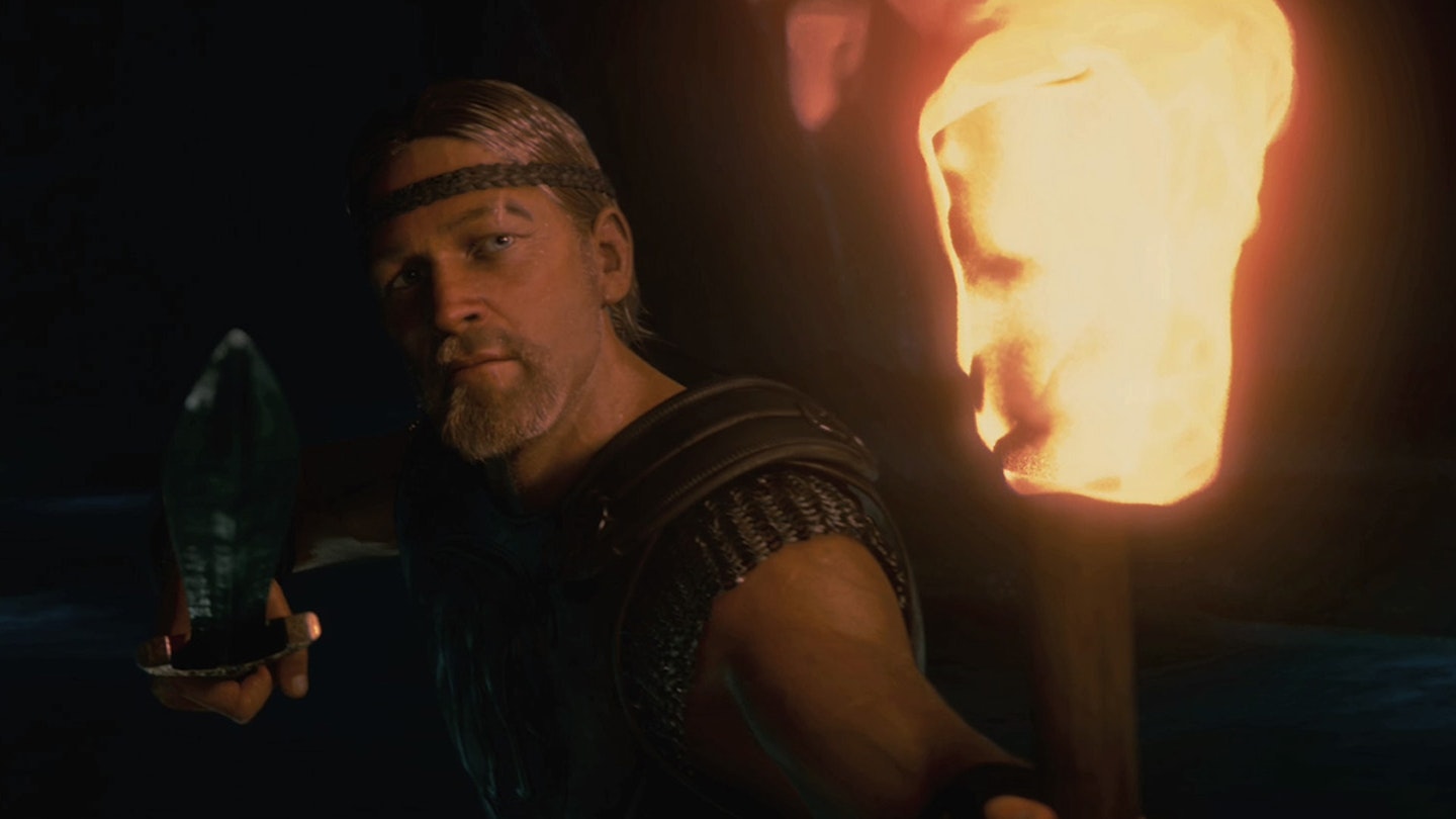Ray Winstone in Beowulf
