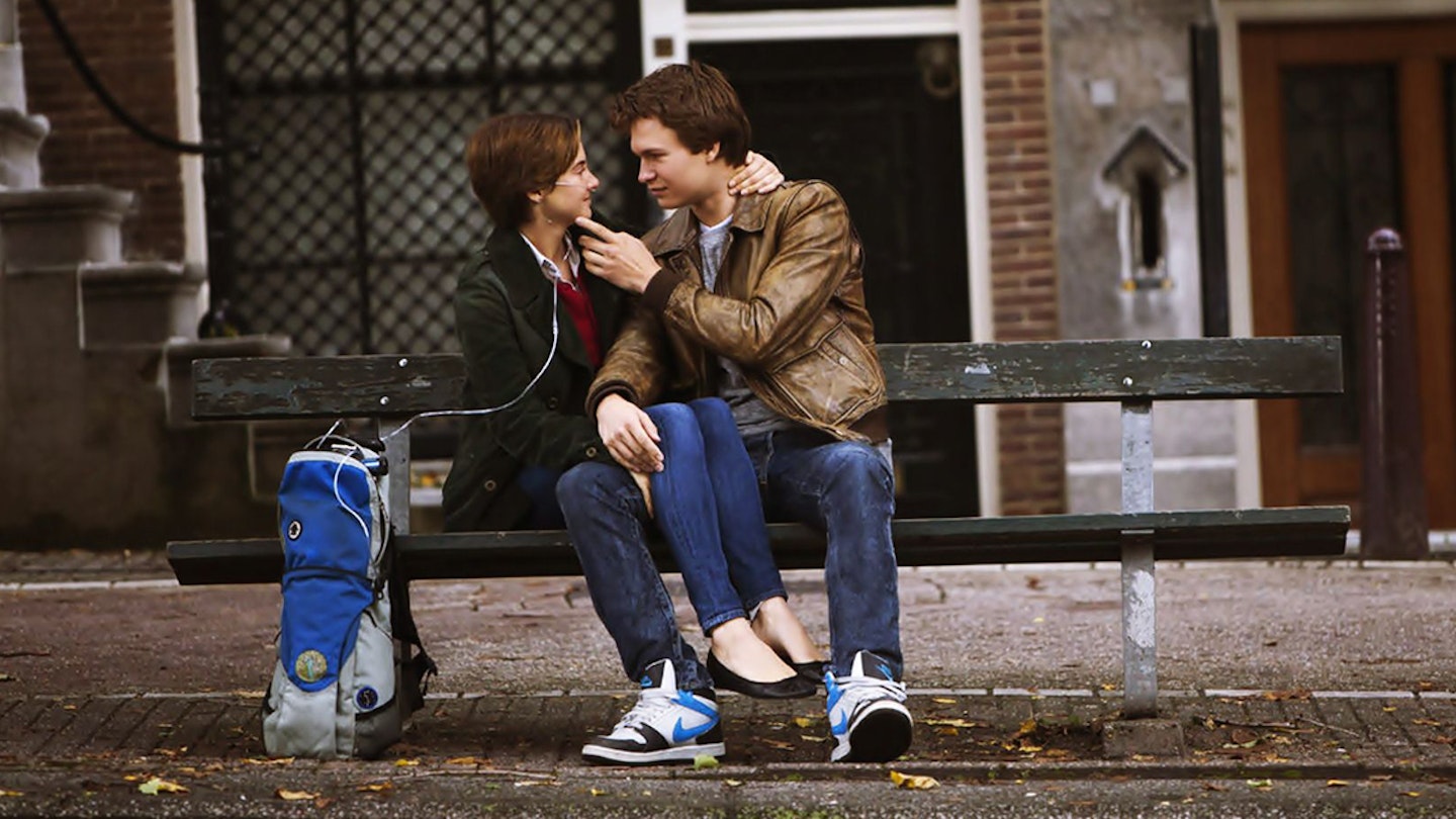 Shailene Woodley and Ansel Elgort in The Fault In Our Stars