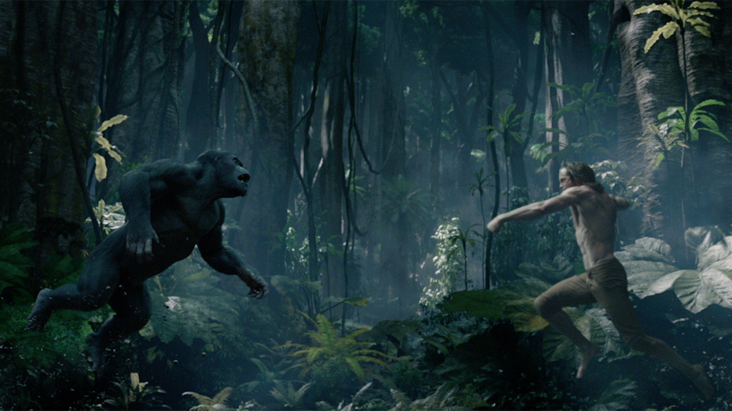 Legend of Tarzan - Tarzan vs ape
