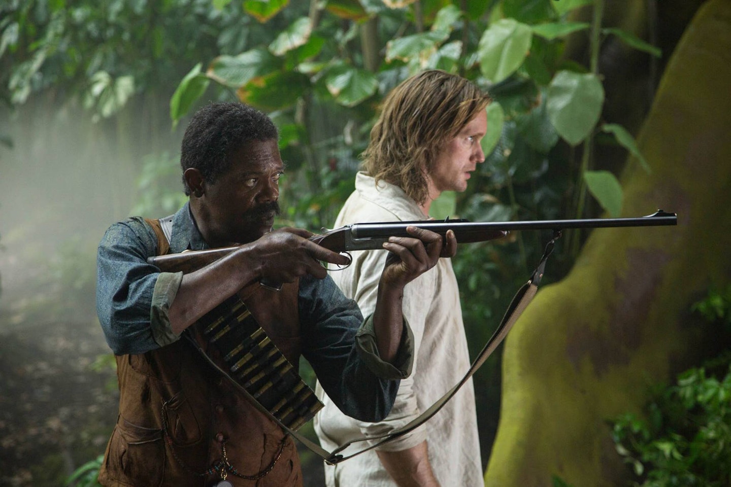 Legend of Tarzan - Alexander Skarsgard and Samuel Jackson