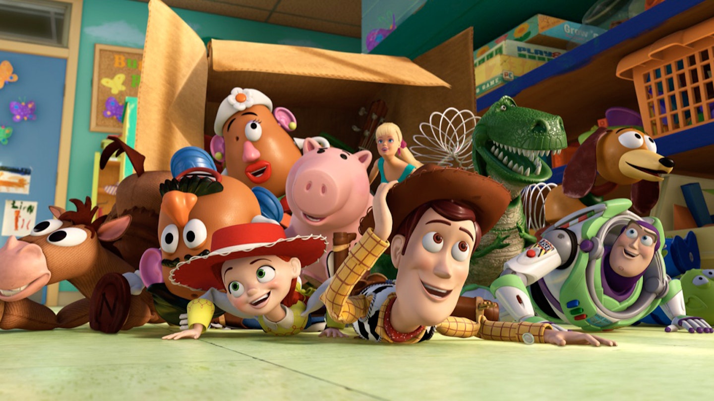 At Sunnyside Daycare in Toy Story 3