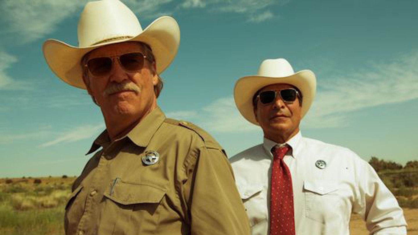 Jeff Bridges and Gil Birmingham in Hell Or High Water