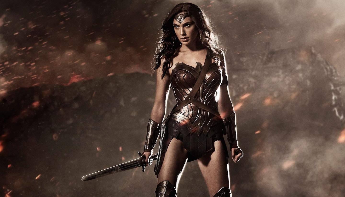 Gal Gadot as Wonder Woman in Batman V Superman: Dawn Of Justice