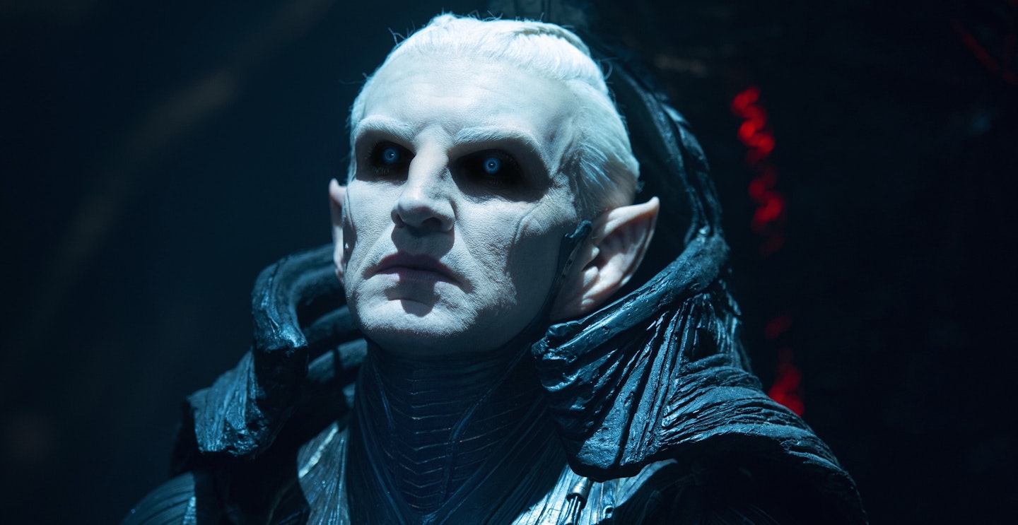 Christopher Eccleston as Malekith in THor: The Dark World