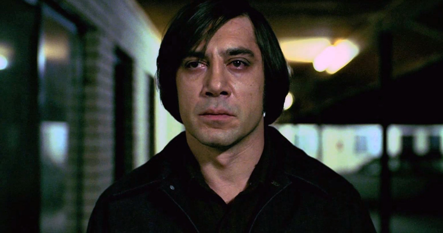 Javier Bardem in No Country For Old Men