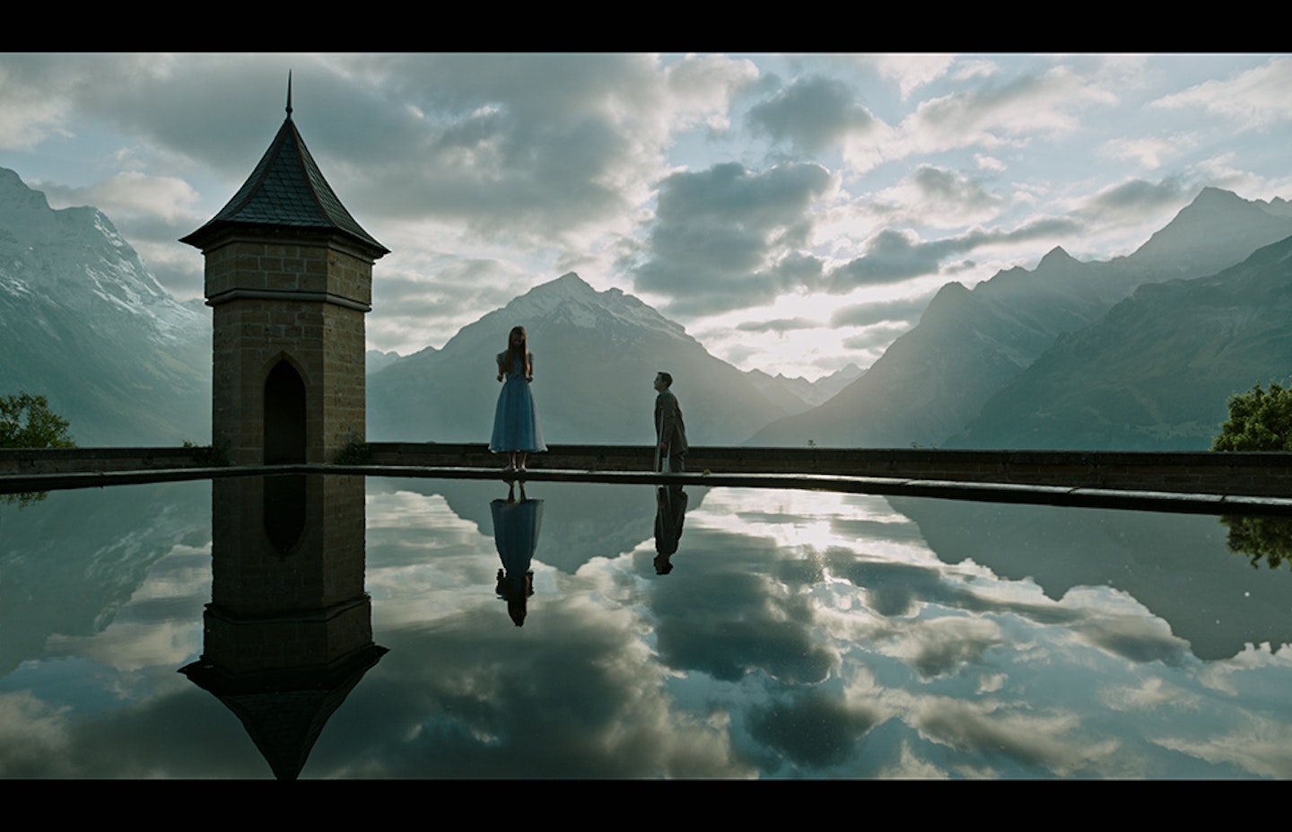 A Cure For Wellness's Alpine vista