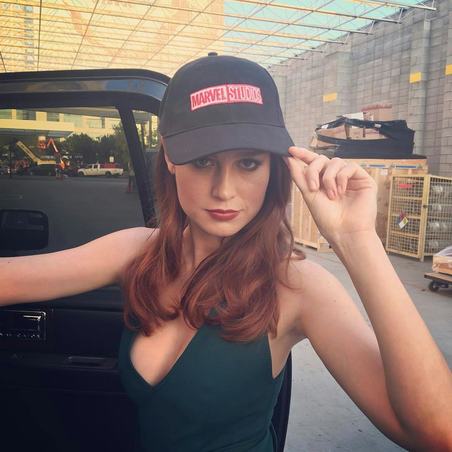 Brie Larson Instagram image Captain Marvel announcement