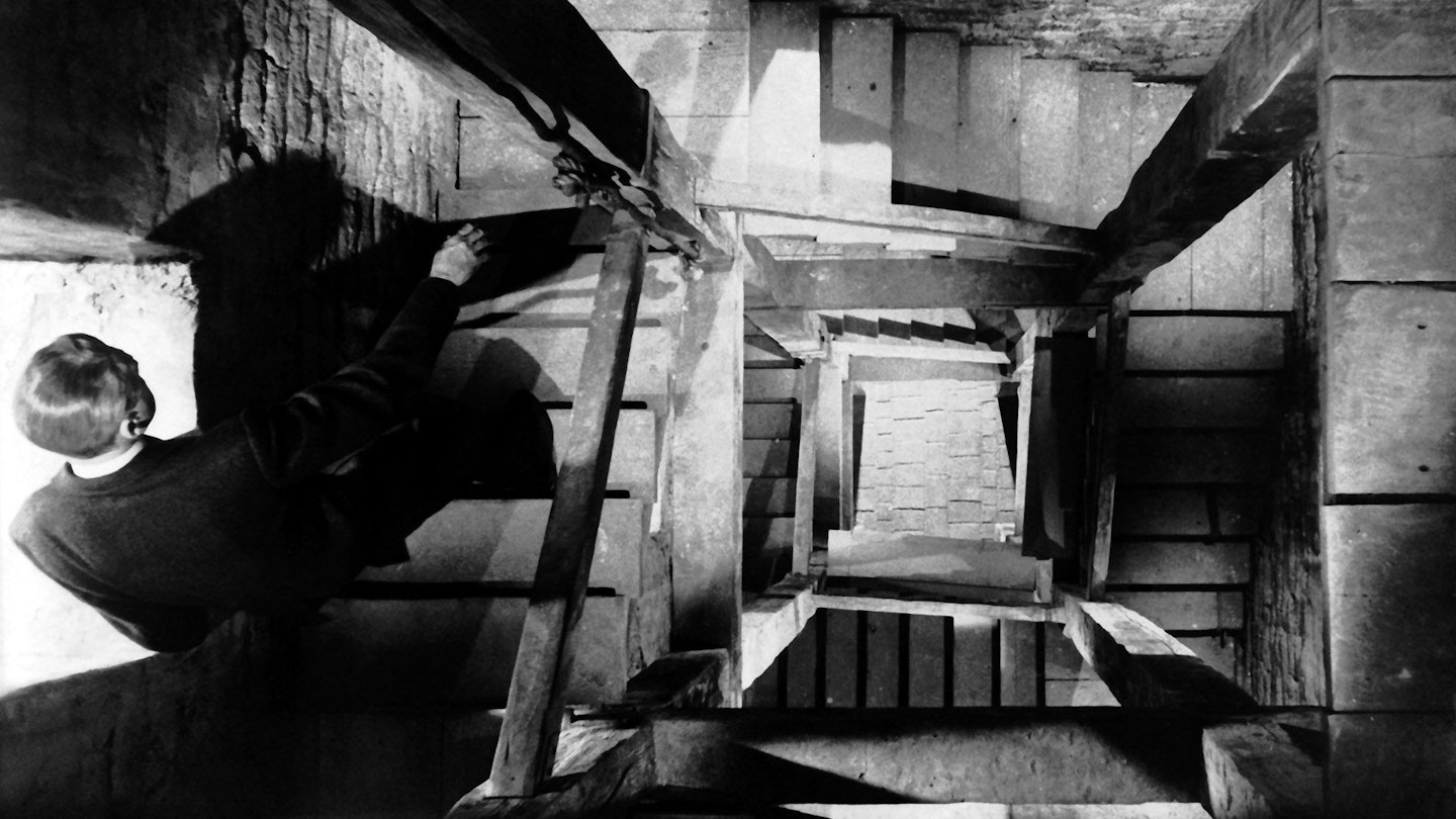 James Stewart in Vertigo (1958)