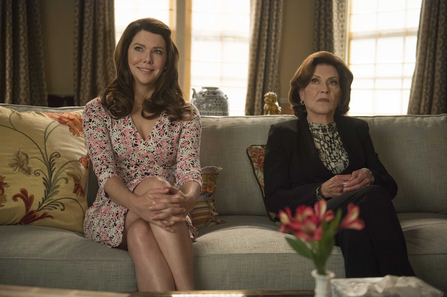 Lorelei and Emily in Gilmore Girls: A Year In The Life