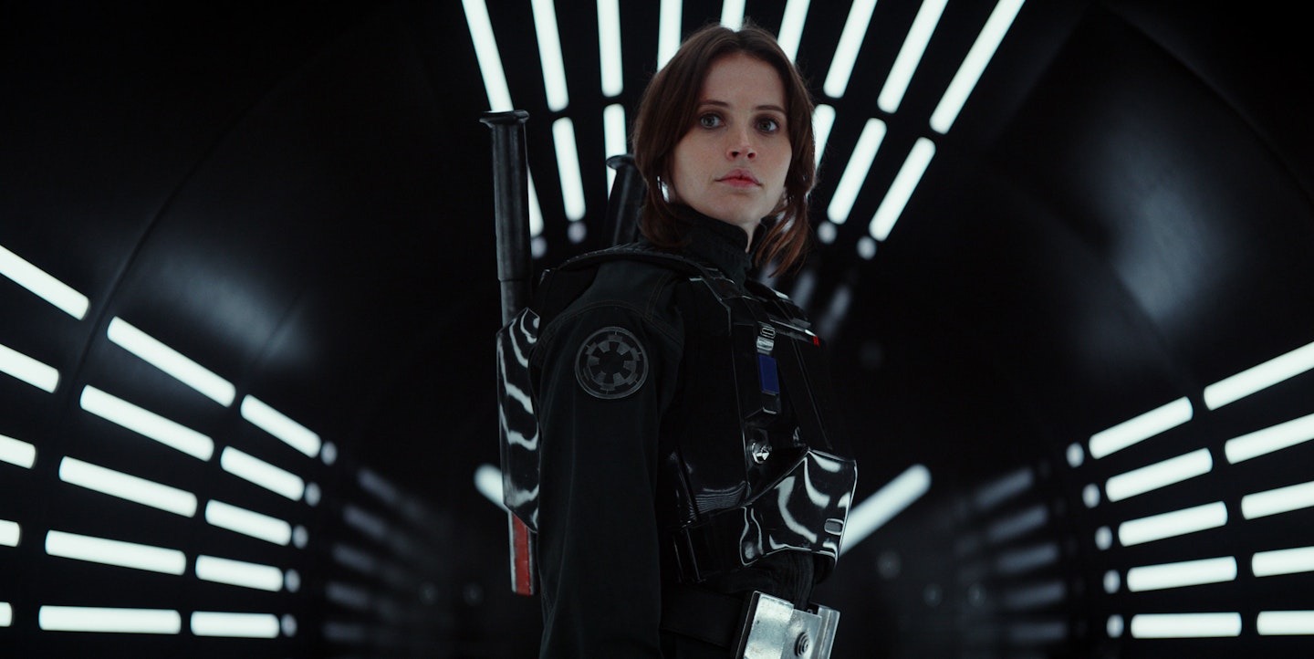 Felicity Jones as Jyn Erso in Rogue One