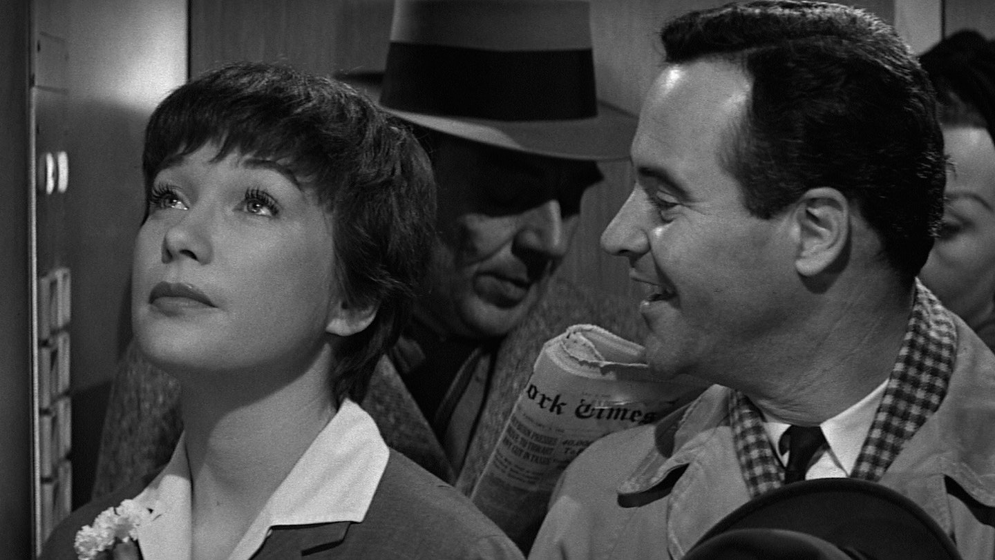 Shirley MacLaine and Jack Lemmon in The Apartment (1960)