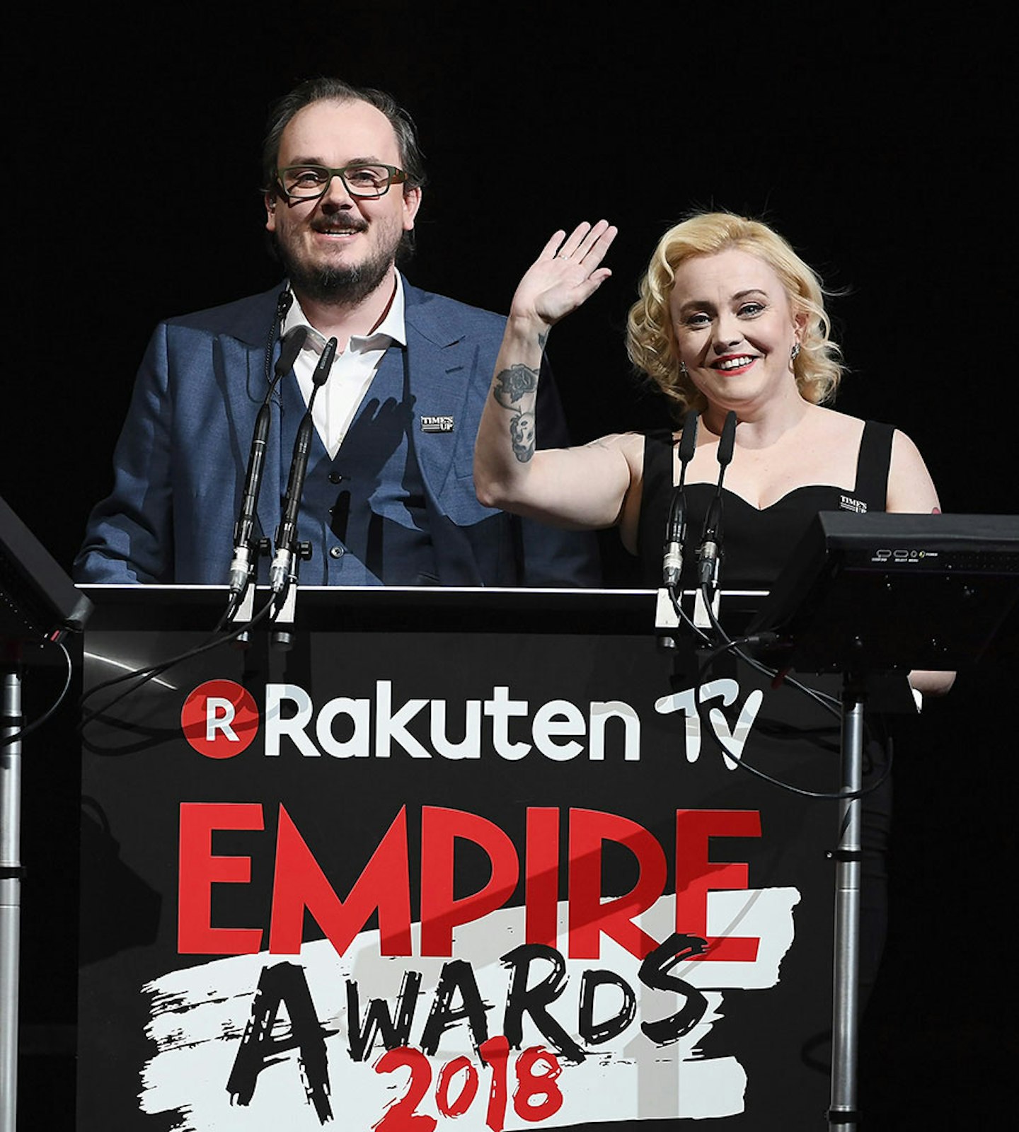 Chris Hewitt and Terri White - Empire Awards 2018