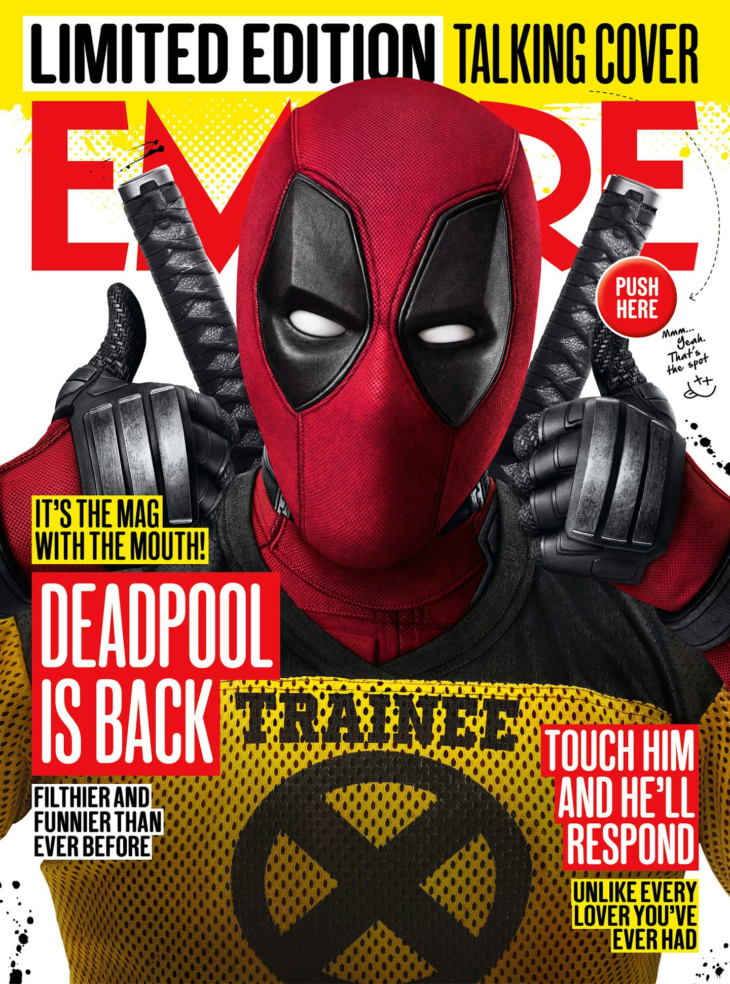 Deadpool Talking Cover - Empire