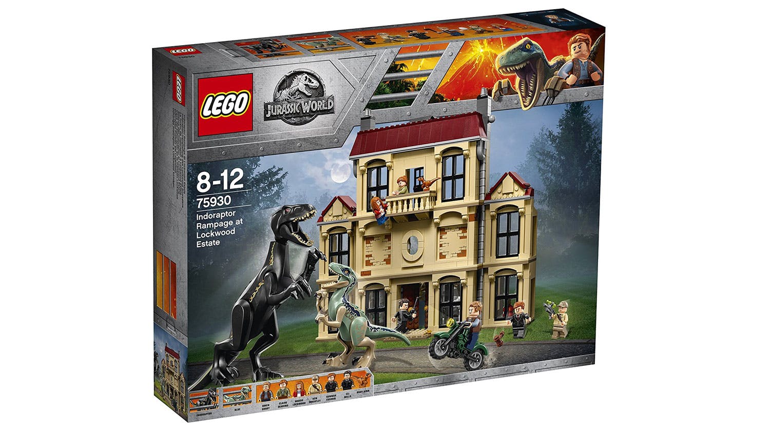 Casa lego 2025 jurassic world