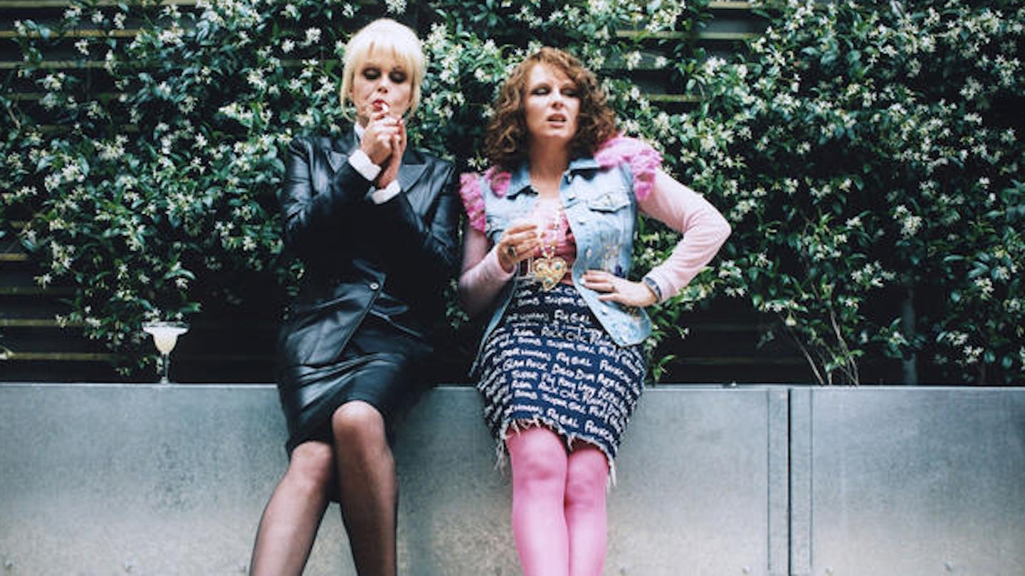 Patsy and Edina in Absolutely Fabulous: The Movie