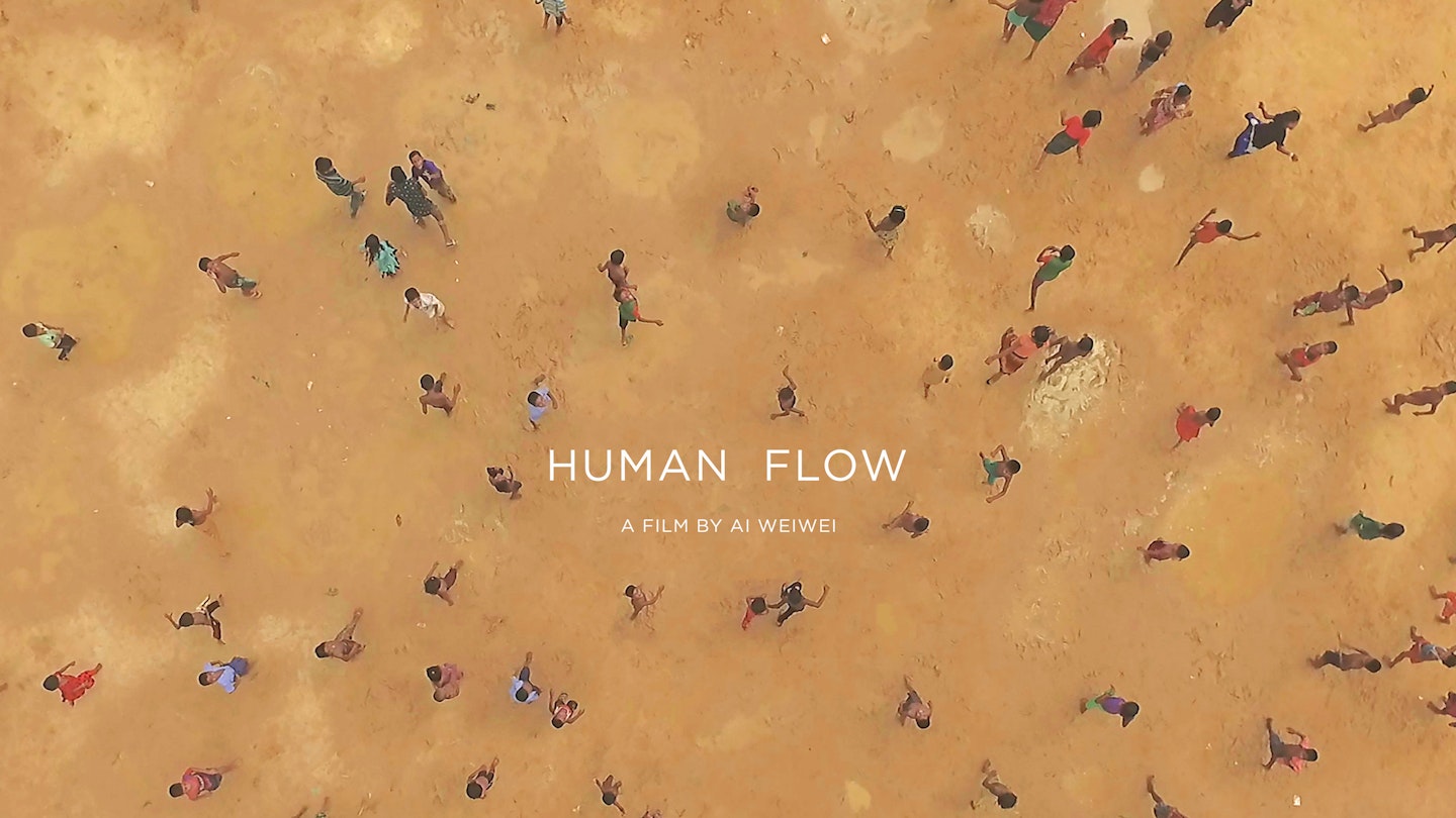 Human Flow quad poster