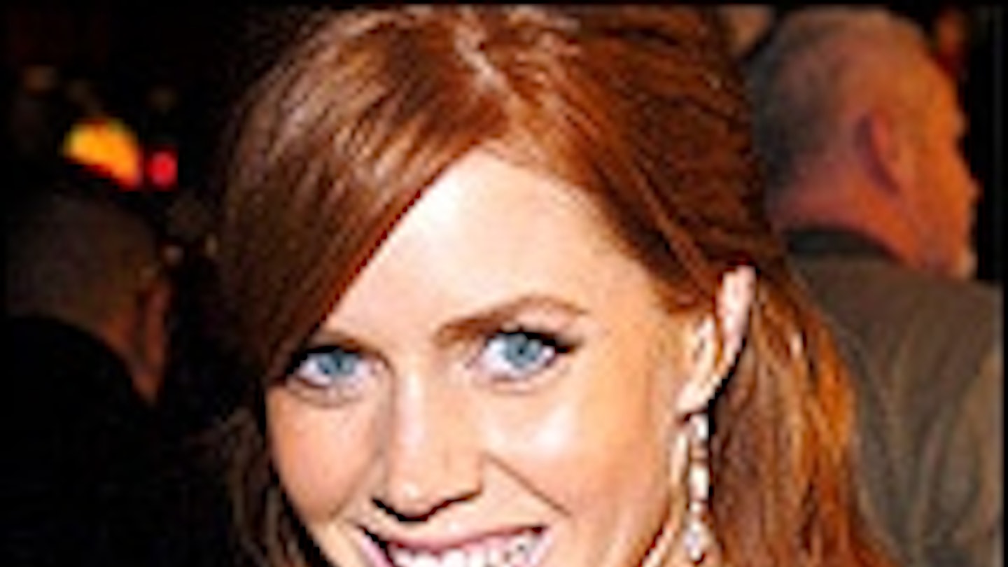 Amy Adams Off To Meet The Muppets