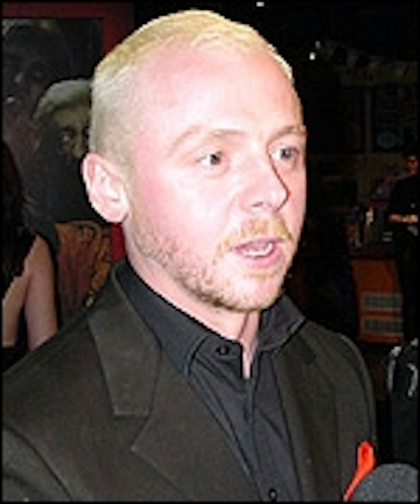 Simon Pegg Does Nothing