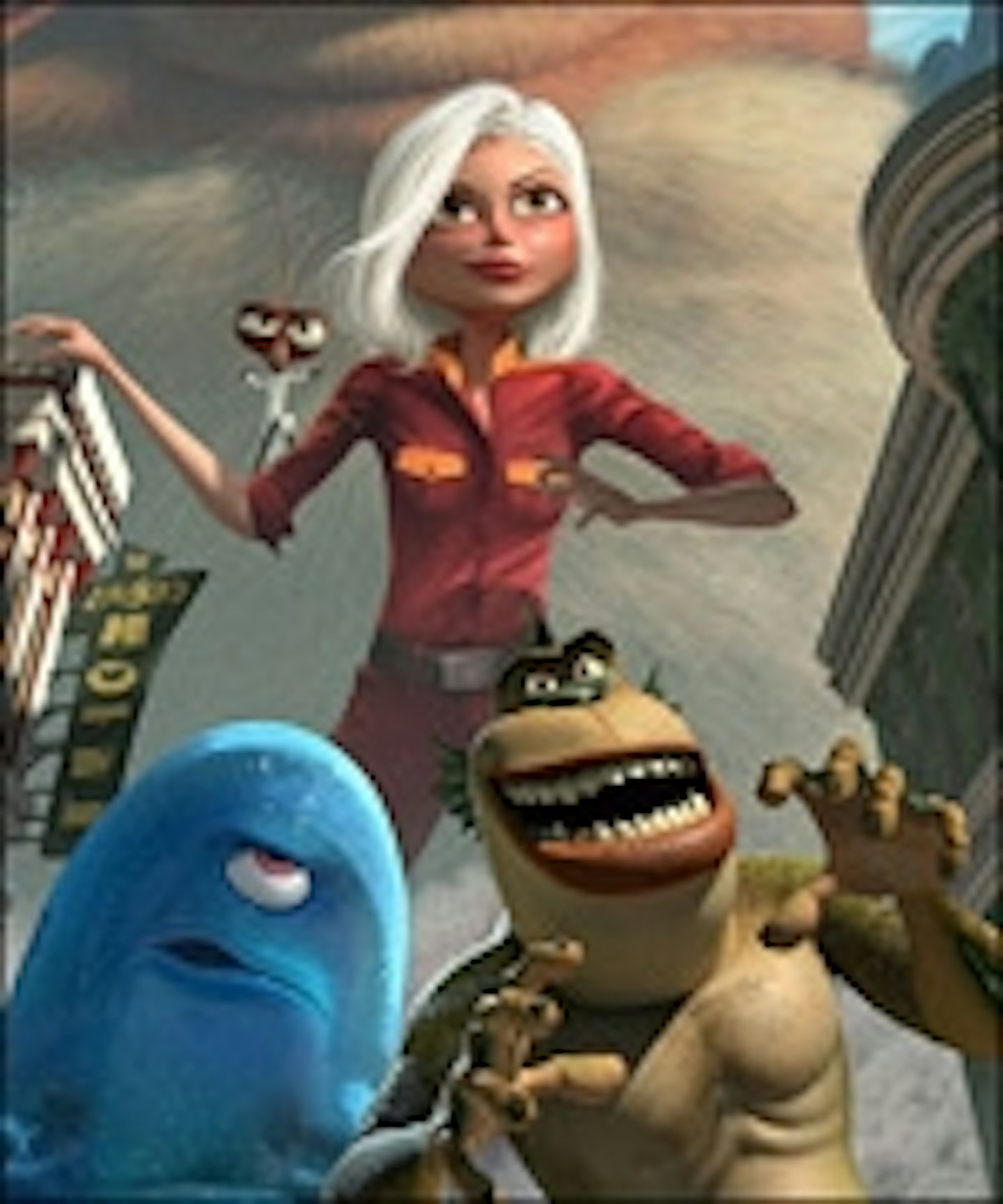Witherspoon, Rogen In Monsters vs Aliens