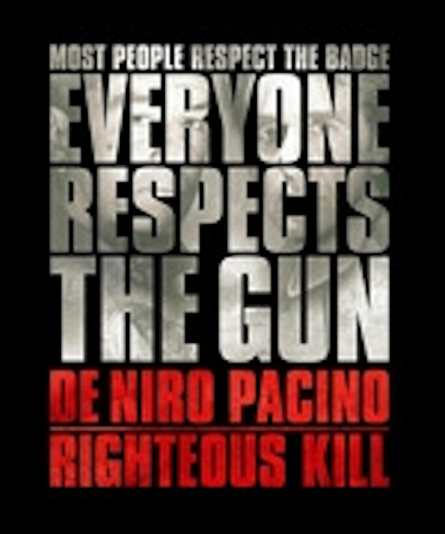 New Poster For Righteous Kill
