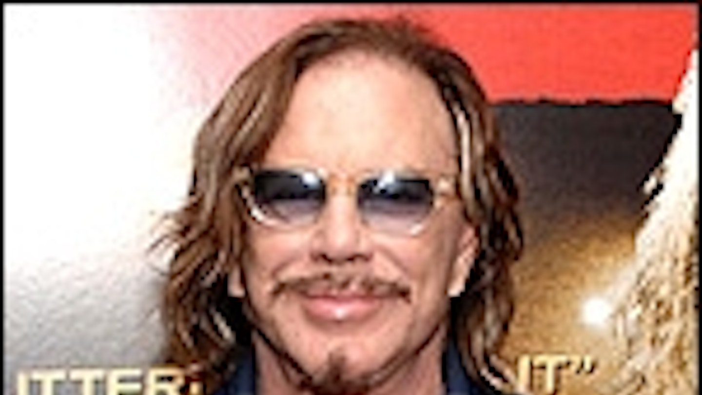 Mickey Rourke Heads For St. Vincent 