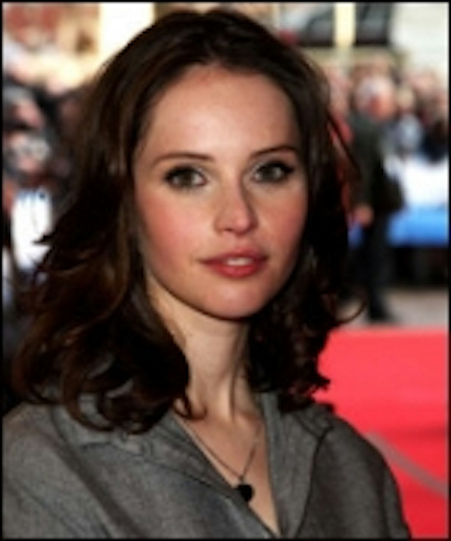 Felicity Jones Joins Gervais At The Pru