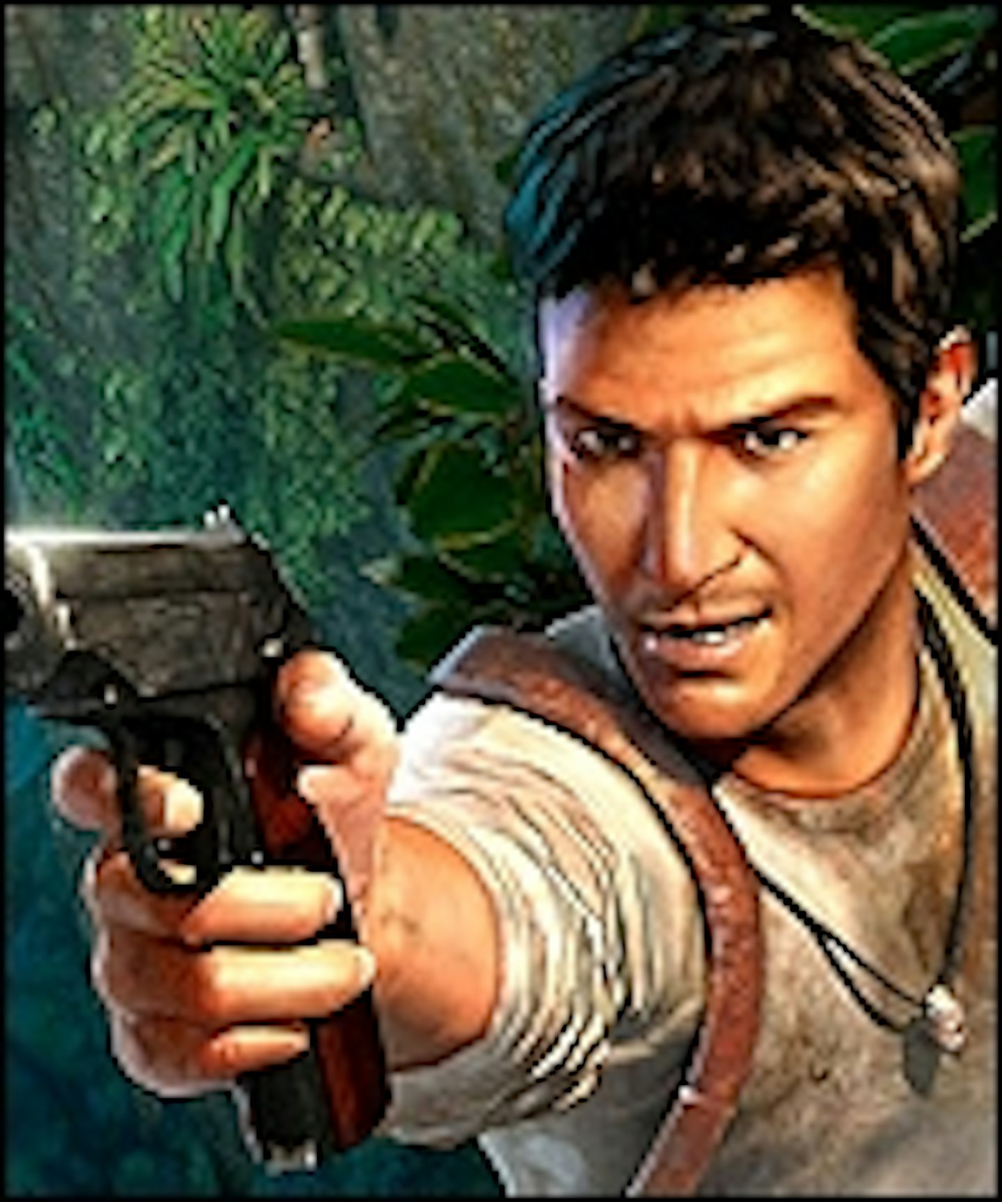 Uncharted Game Set For Screen