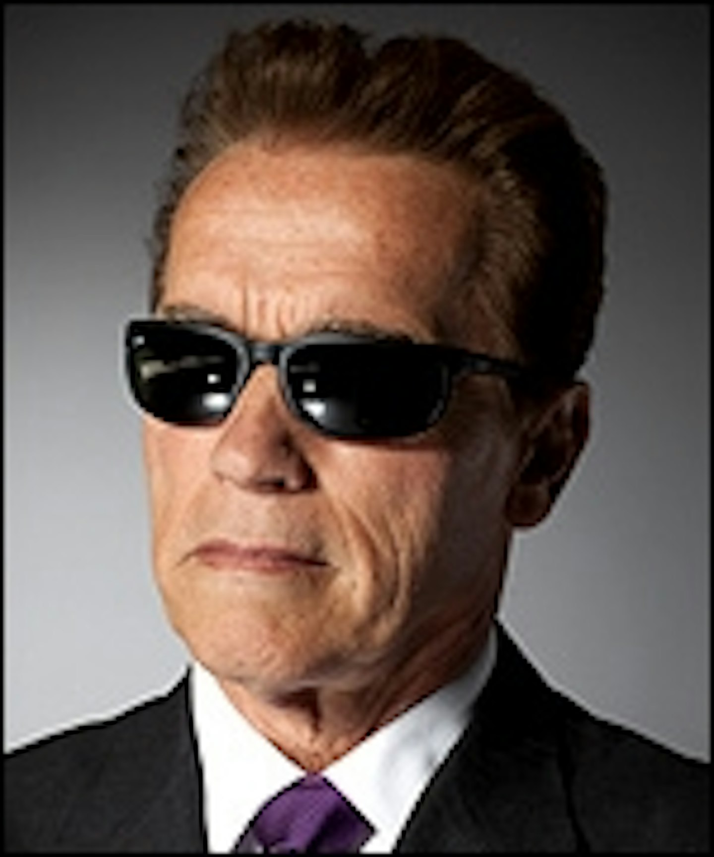 Schwarzenegger Heads To Black Sands