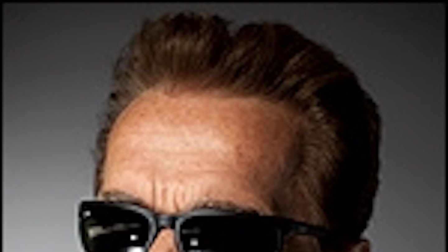 Schwarzenegger Heads To Black Sands