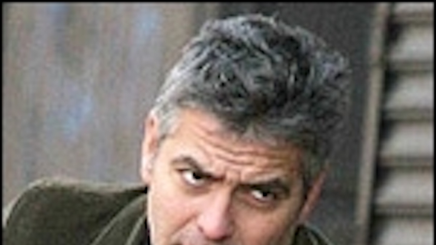 Exclusive: George Clooney Set Pictures